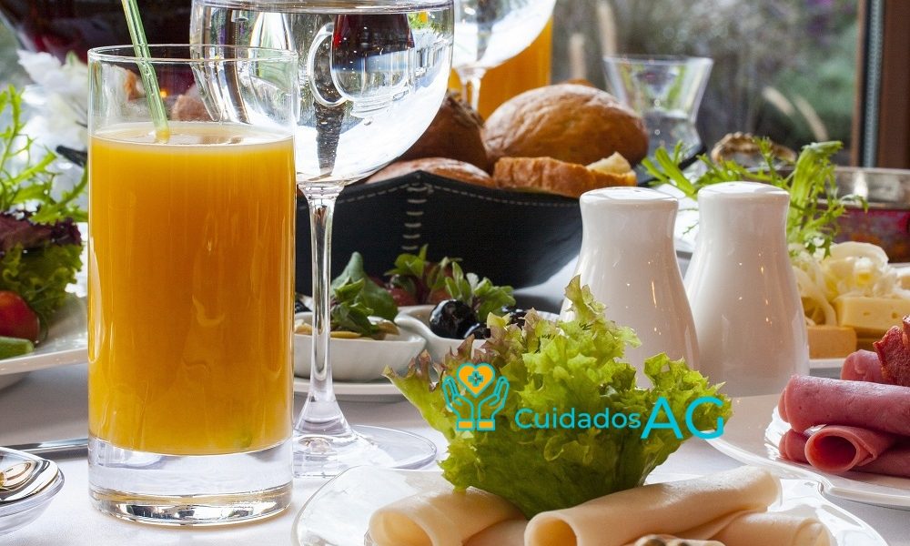 alimentación en las personas mayores