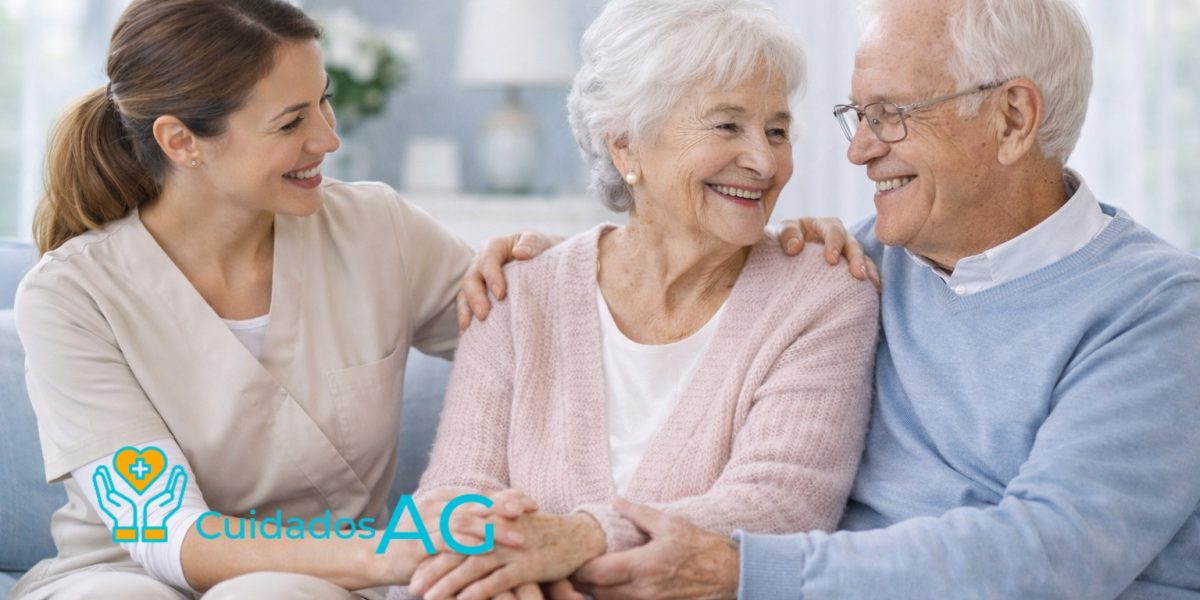 cuidado profesional de personas mayores